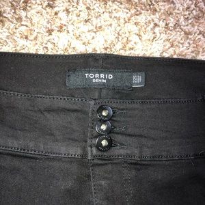 Torrid black pants